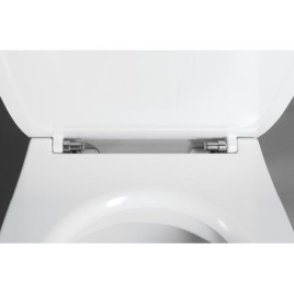 SENTIMENTI WC SLIM toilette Seat, Easy Take, Soft Close, blanc