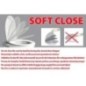 SENTIMENTI WC SLIM toilette Seat, Easy Take, Soft Close, blanc SENTIMENTI WC SLIM toilette Seat, Easy Take, Soft Close, blanc