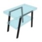 Support en acier TWIGA 80x67cm, noir mat, 2 pcs. Support en acier TWIGA 80x67cm, noir mat, 2 pcs.