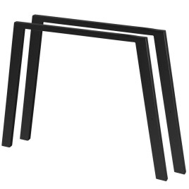 Support en acier TWIGA 100x67cm, noir mat, 2 pcs.