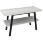 Table de lavabo TWIGA 110x72x50 cm, chêne noir mat/ancien Table de lavabo TWIGA 110x72x50 cm, chêne noir mat/ancien