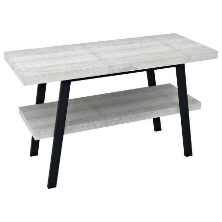 Table de lavabo TWIGA 120x72x50 cm, chêne noir mat/ancien