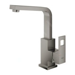 Grohe Eurocube - Mitigeur de lavabo avec vidage, Hard Graphite brossé 23135AL0