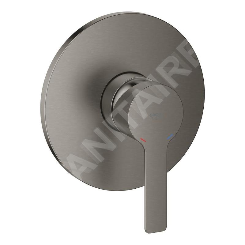 Grohe Lineare - Mitigeur de douche à encastrer, Hard Graphite brossé 24063AL1