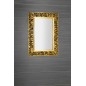 Miroir ZEEGRAS avec cadre, 70x100cm, or
