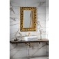 Miroir ZEEGRAS avec cadre, 70x100cm, or