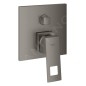 Grohe Eurocube - Mitigeur encastré pour 3 sorties, Hard Graphite brossé 24094AL0