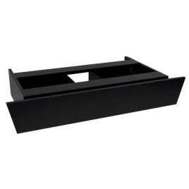 TWIGA PLUS Vanity Unité 88,5x17x43,5cm, 1x tiroir, noir mat