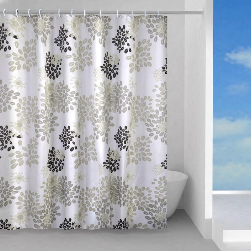 CAFFE Rideaux de douche 180x200cm, polyester