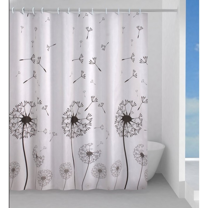 DESIDERIO Rideaux de douche 180x200cm, polyester