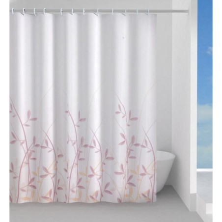 FLORA Rideaux de douche 180x200cm, polyester