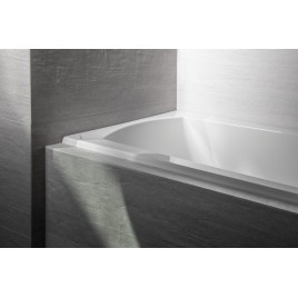 LILY SLIM Bain rectangulaire 150x70x39cm, blanc