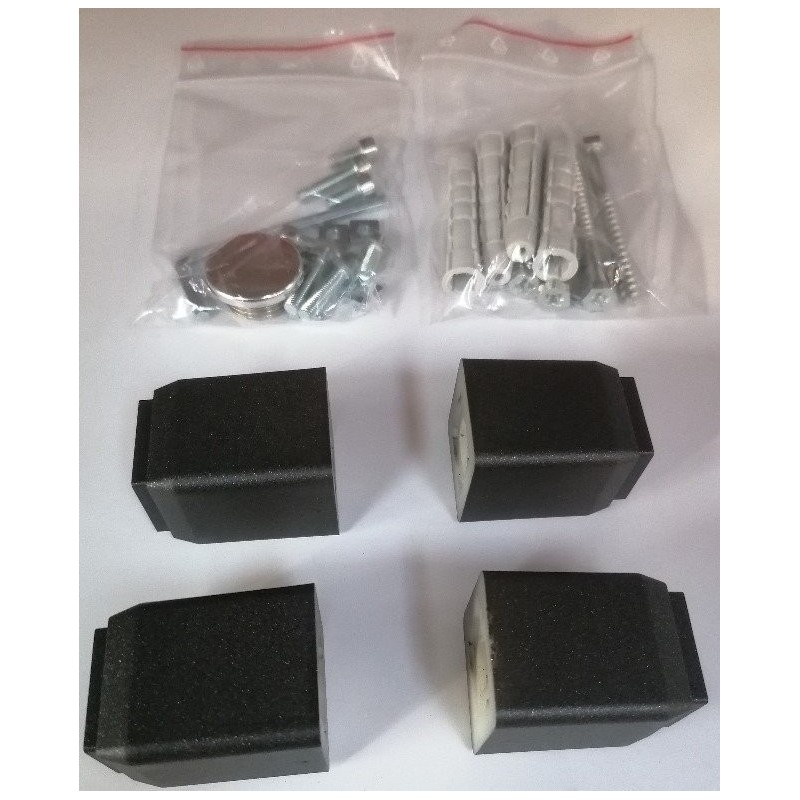 Kit de montage ZIG, anthracite