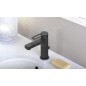 Paffoni Ringo - Mitigeur de lavabo avec vidage 1 1/4, noir mat RIN073NO