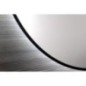 SHARON rétro-éclairé LED Ø 80 cm, noir mat