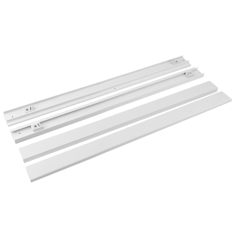 ALAIN 800x800 ensemble de profilés coulissants (2 profils supérieurs, 2 profils inférieurs)