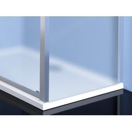 EASY Écran rectangulaire 1100x700mm L/R variante, verre Brick