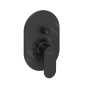 Hansgrohe Rebris S - Mitigeur de baignoire encastré, avec corps d’encastrement, noir mat 72448670