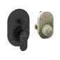 Hansgrohe Rebris S - Mitigeur de baignoire encastré, avec corps d’encastrement, noir mat 72448670