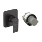 Hansgrohe Vernis Shape - Mitigeur de douche encastré, avec corps d’encastrement, noir mat 71662670