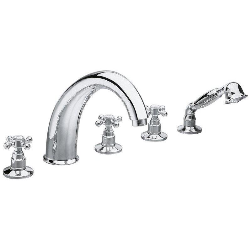 Sapho Antea - Mitigeur pour montage sur bord de baignoire, installation 5 trous, chrome 3311 Sapho Antea - Mitigeur pour montage sur bord de baignoire, installation 5 trous, chrome 3311