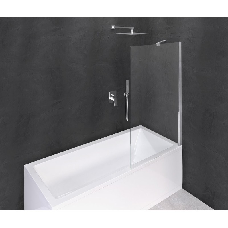 MODULAR SHOWER Écran de bain 1000x1500mm, verre clair