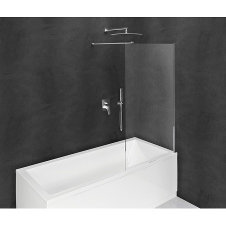 MODULAR SHOWER Écran de bain 1000x1500mm, verre clair