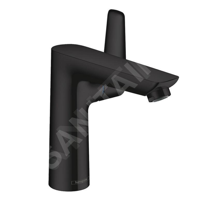 Hansgrohe Talis E - Mitigeur de lavabo avec tirette de vidage, noir mat 71754670