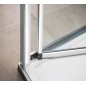 EASY Portes pliantes, variante L/R, verre clair