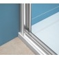 EASY Portes pliantes, variante L/R, verre clair