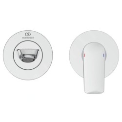 Ideal Standard Connect Air - Mitigeur de lavabo encastré, bec 225 mm, installation deux trous, chrome A7009AA