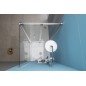 EASY Portes pliantes, variante L/R, verre clair