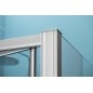 EASY Portes pliantes, variante L/R, verre clair