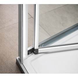 EASY Portes pliantes, variante L/R, verre clair