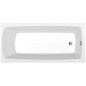 LILY SLIM Bain rectangulaire 140x70x39cm, Blanc LILY SLIM Bain rectangulaire 140x70x39cm, Blanc