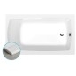 LILY SLIM Bain rectangulaire 130x70x39cm, Blanc LILY SLIM Bain rectangulaire 130x70x39cm, Blanc