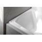 LILY SLIM Bain rectangulaire 130x70x39cm, Blanc LILY SLIM Bain rectangulaire 130x70x39cm, Blanc