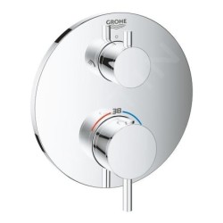 Grohe Atrio - Mitigeur thermostatique encastré pour 2 appareils, chrome 24135003