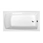 LILY SLIM Bain rectangulaire 130x70x39cm, Blanc LILY SLIM Bain rectangulaire 130x70x39cm, Blanc
