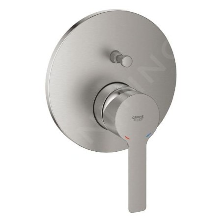 Grohe Lineare - Mitigeur à encastrer pour 2 sorties, supersteel 24064DC1