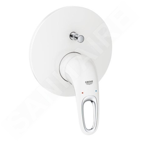 Grohe Eurostyle - Robinet encastré pour 2 sorties, blanc lunaire 24049LS3