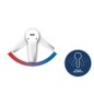 Grohe Eurostyle - Robinet encastré pour 2 sorties, blanc lunaire 24049LS3