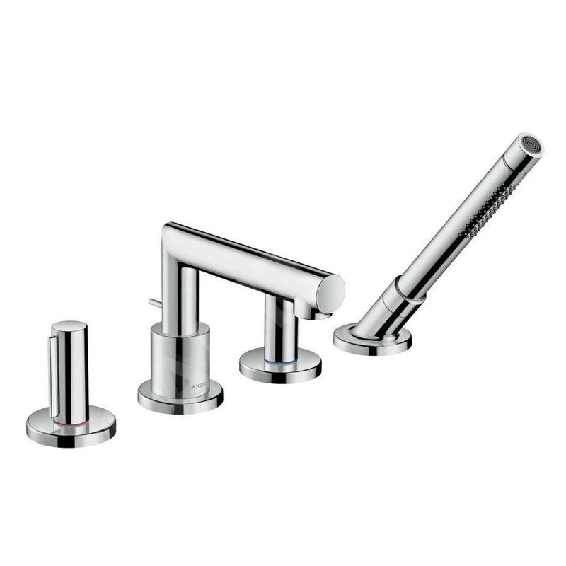 Axor Uno - Mitigeur de baignoire avec accessoires, installation 4 trous, chrome 45444000