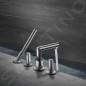 Axor Uno - Mitigeur de baignoire avec accessoires, installation 4 trous, chrome 45444000