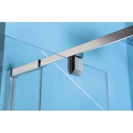 EASY screnn trois côtés 900-1000x1000mm, portes pivotantes, variante L/R, verre clair