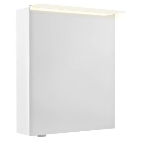 LINEX armoire miroir incl. Lumière LED, 60x70x15cm, gauche/droite, blanc