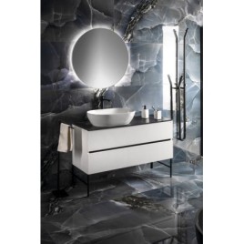 Miroir rond VISO avec éclairage LED, ø 70cm