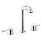 Grohe Essence - Mitigeur de lavabo à 3 trous M, chrome 20296001