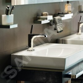 Axor Citterio E - Mitigeur de lavabo avec sortie, chrome 36100000