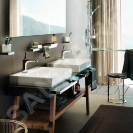 Axor Citterio E - Mitigeur de lavabo avec sortie, chrome 36100000